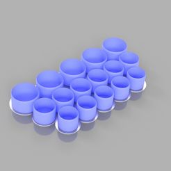 Pant_cases_v8_copy.jpg Free STL file Airbrsuh Paint Bottle Cases・3D printing idea to download
