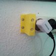 IMG_20141105_143712.jpg customizable Socket Outlet Mount / Anpassbare Steckdosenleistenhalter