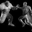 0_00000.jpg Superman VS Hulk Statuette