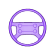 04_VOLANTE_STL.stl STL PACOTE VOLKSWAGEN SAVEIRO  G1 , G3 E G6 , ALL COMPLETE, BODY, INTERIOR AND WHEELS