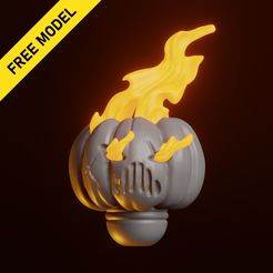 Pumpkin-Head.jpg Free 3D file Legion of the Spook [Pre-Supported]・3D print design to download