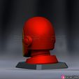 001c.jpg IronMan Classic Helmet - wearable with standbase - Marvel Comic