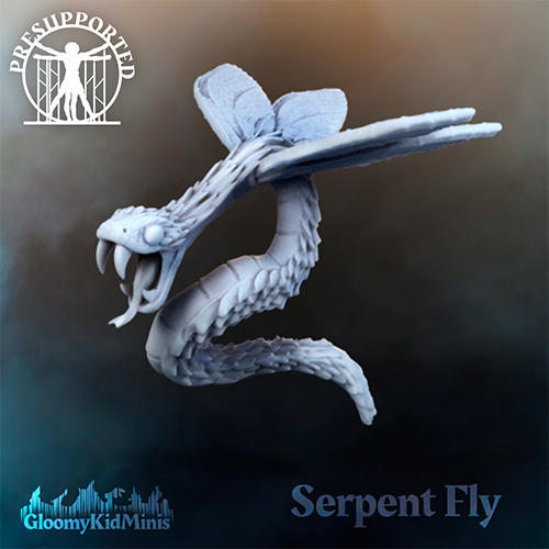 Snake Fly - 3D model önizlemesi