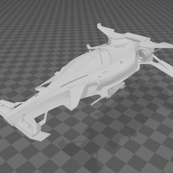 3MF file Star Citizen Sabre ⭐・3D printing model to download・Cults