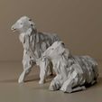 OVEJAS1.jpg Nativity - Crib LOW POLY - PART 3