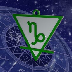 CAPRICORN-RENDER-EARTH-4.jpg CAPRICORN - EARTH - KEYCHAIN / CAPRICORNIO - TIERRA - LLAVERO