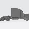 Truck2.jpg 3D Hauler American Truck Model Ready For 3D Printing Stl File
