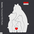 4-kid-1-parent.png customisable family of bears puzzles