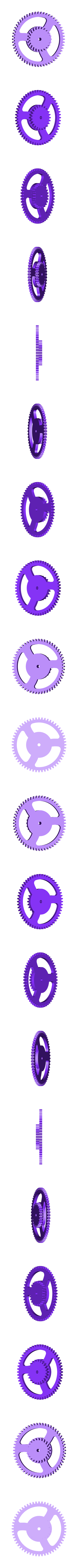 roue_intermédiaire.stl スパイラル・エスケープメント・ムーブメント