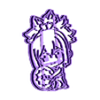 KOHAKU 1.stl STL file KOHAKU - COOKIE CUTTER - DR STONE ANIME / DOCTOR STONE・3D printing design to download