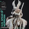 Vus-3.jpg Vus - Spear Maiden to Morrigan - Deity Fight Club - PRESUPPORTED - Illustrated and Stats - 32mm scale