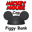 Title.png Mickey Mouse Cap Piggy Bank