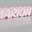 Projet-Marion_2-v9.png First Name Lamp Marion Lumineux Light