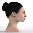 untitled.273.jpg Beautiful asian woman bust for full color 3D printing TYPE 10