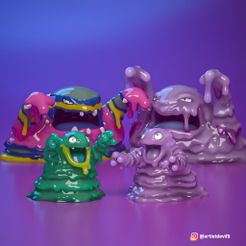 all2.jpg STL file grimer evolutions・3D printable model to download