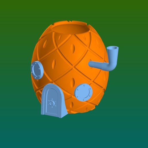 Аватар.jpg STL file SpongeBob pineapple house!・3D printing design to download, 3pledickeffect_21