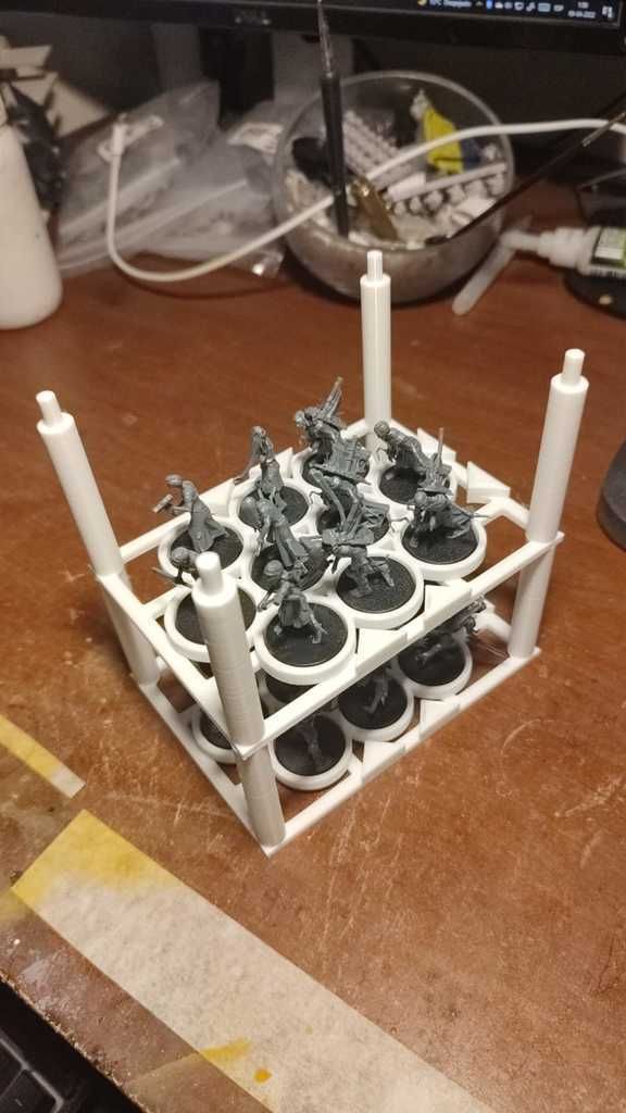 Combo Rack Stl Free STL file rack for base 25 mm x 10・3D printable model to download・Cults