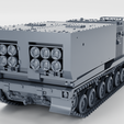 6.png M270 MLRS (Multiple Launch Rocket System) (US, Cold War) (1:56 and 1:100 scale)