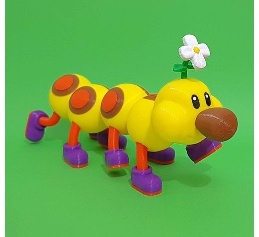 3fb5ed13afe8714a7e5d13ee506003dd_preview_featured.jpg Wiggler aus den Mario-Spielen - mehrfarbig