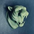 3.jpeg Tiger wall mount keychain holder