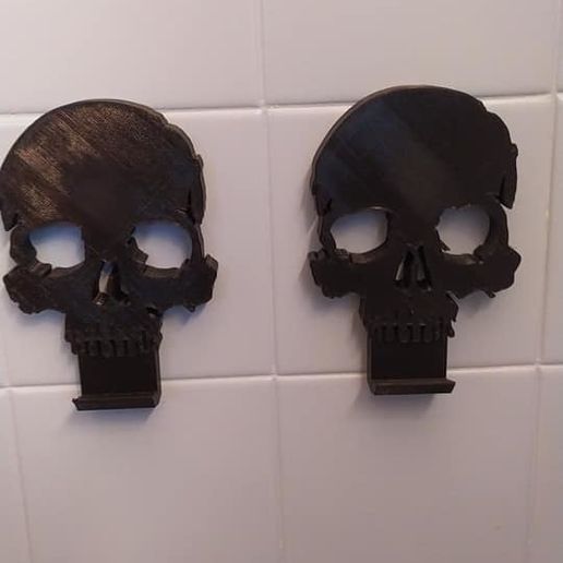 death's head towel rails - 3D model önizlemesi