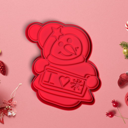 Cookie Cutter Christmas / Christmas Cookie Cutter 3D model