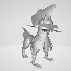 Type-Null.jpg Fichier STL Type Null Pokemon Lowpoly・Modèle à télécharger et à imprimer en 3D