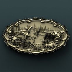 1.jpg Descargar archivo STL gratis Tema de caza・Modelo para la impresora 3D