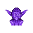 yoda(completo).stl Bust Yoda Skull