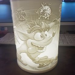Lampe Crash Bandicoot