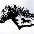 İÇİÇE-AT-2.jpg Archivo STL CABALLO・Modelo para descargar y imprimir en 3D