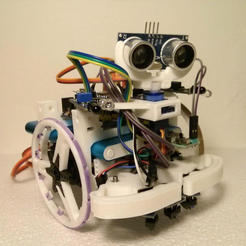 Capture d’écran 2018-04-05 à 15.19.30.png Free STL file Dasaki 2WD robot chassis・3D printable object to download