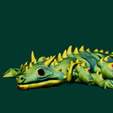 Dragon-new.png FLEXIBLE DRAGON - NO SUPORT - PRINT IN PLACE