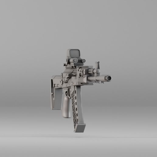 🔫 S00097 Modern Tactical Assault Rifle – Realistic Prop・ 3D File for 3D ...