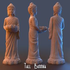 tb1.jpg Fichier 3D Grand bouddha (porte-bougies, brûleur d'encens)・Objet imprimable en 3D à télécharger