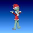 2.png squidward as santa claus from spongebob for the Christmas