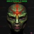0001.jpg KRO Eternals Mask - Villain Deviants Helmet - Marvel comics 3D print model