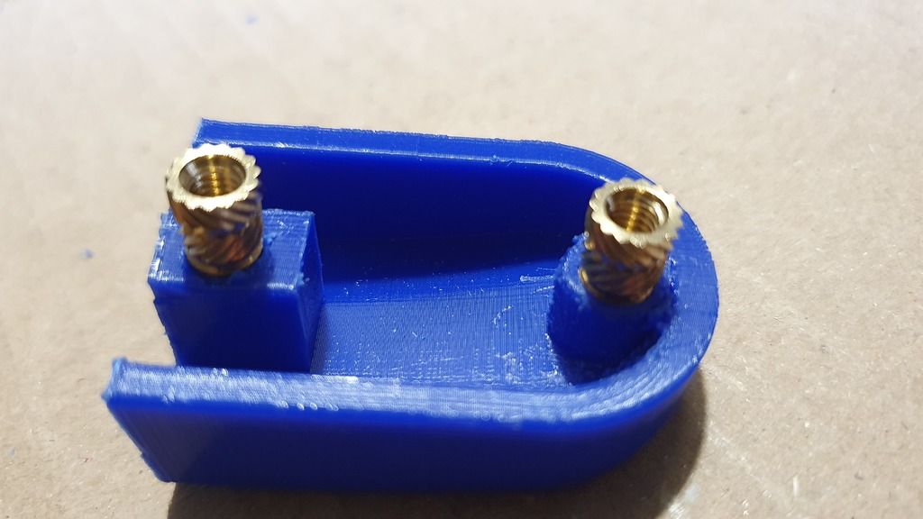 Download free OBJ file Antler suitcase handle bracket • 3D print object ・ Cults