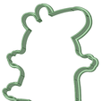 Contorno.png Peppa pig whole cookie cutter