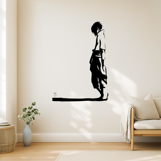 Naruto Sasukes Red Hair