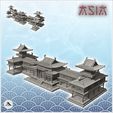 1.jpg Large Asian palace with two wings (29) - Asia Terrain Clash of Katanas Tabletop RPG terrain China Korea