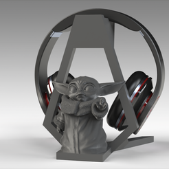 Untitled-Project-2.png Support pour casque d'écoute Baby Yoda