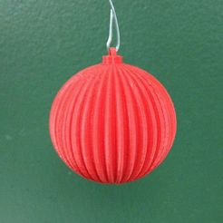 ornament_display_large.jpg Free STL file Christmas tree Ornament・3D printable model to download