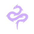 Shadow Dragon.stl Dragon Age Veilguard Faction Symbol