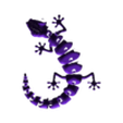 Articulated_Lizard_5.2_Curl.stl Fichier STL gratuit Lézard articulé v2・Objet pour imprimante 3D à télécharger