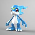 Render_3D_Vee.jpg Veemon Digimon Anniversary