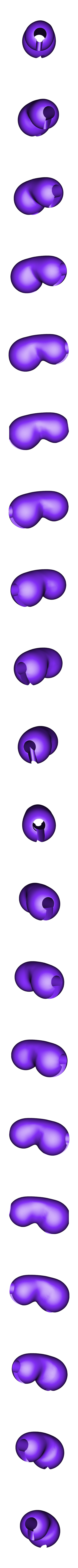 left_ball_hip2.stl Jointed Robot
