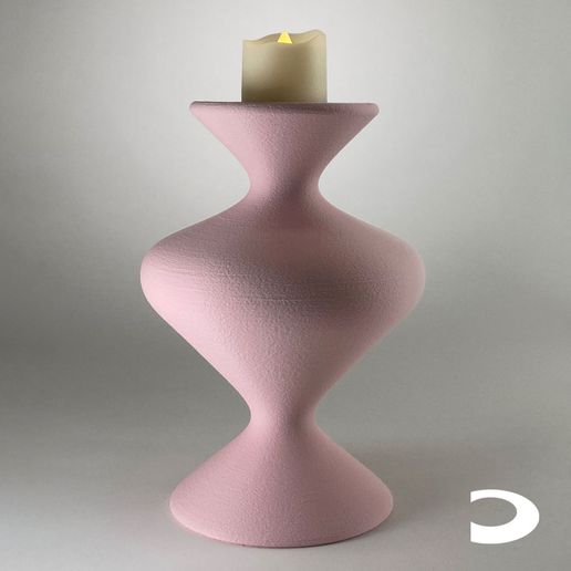Prejudice Candle Holder, for Tealights/Votives - NOT a Flower Vase - 3D model önizlemesi