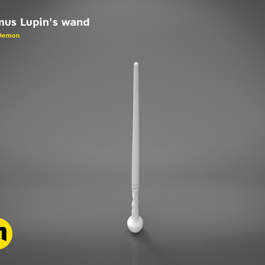 LUPIN_WAND-main_render_2.740.png Fichier 3D Ensemble de baguettes Harry Potter 4・Objet pour impression 3D à télécharger, 3D-mon
