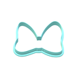 2.png Mouse Bow Cookie Cutter | STL File